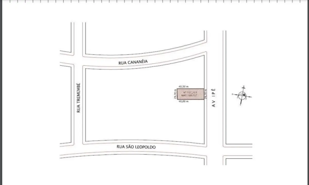 LOTE 002 - TERRENO DE 1.200  m²  | AVENIDA IPÊ, ZONA NORTE DE PORTO ALEGRE