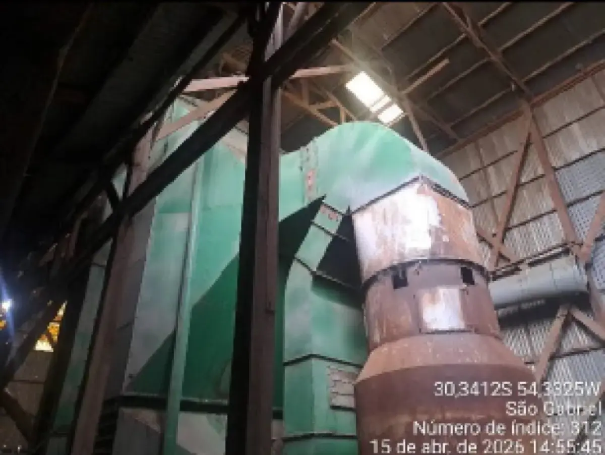LOTE 001 - Unidade industrial localizado na zona rural do Município de São Gabriel/RS, com área total de 19.365,52 m²