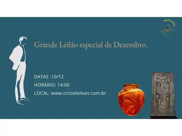Grande Leilão especial de Dezembro.