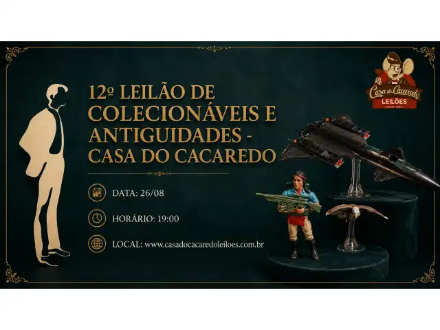 2º LEILÃO DE VEICULOS E PERSONAGENS COMANDOS EM AÇÃO - GI JOE