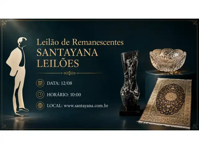 Leilão de Remanescentes SANTAYANA LEILÕES