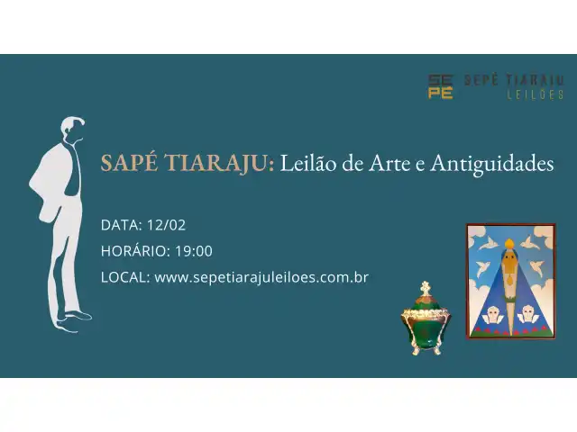 LEILÃO DE ARTE E ANTIGUIDADES