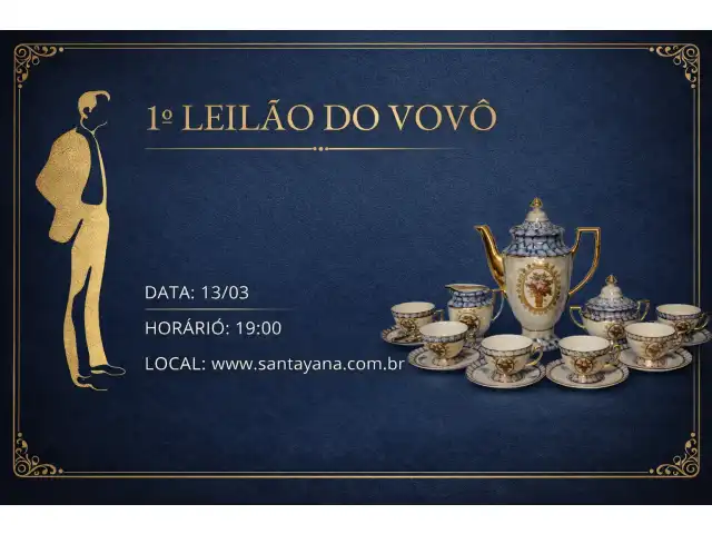 1º LEILÃO DO VOVÔ