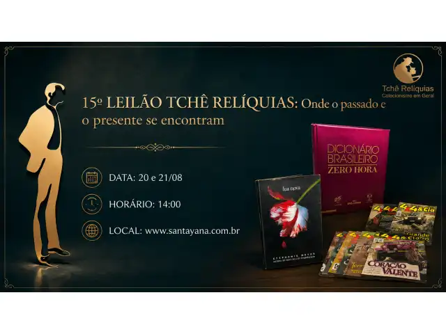 15º LEILÃO TCHÊ RELÍQUIAS: Onde o passado e o presente se encontram