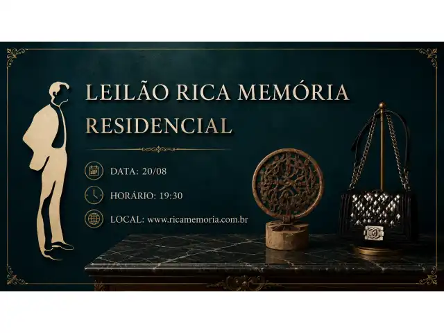 LEILÃO RICA MEMÓRIA RESIDENCIAL