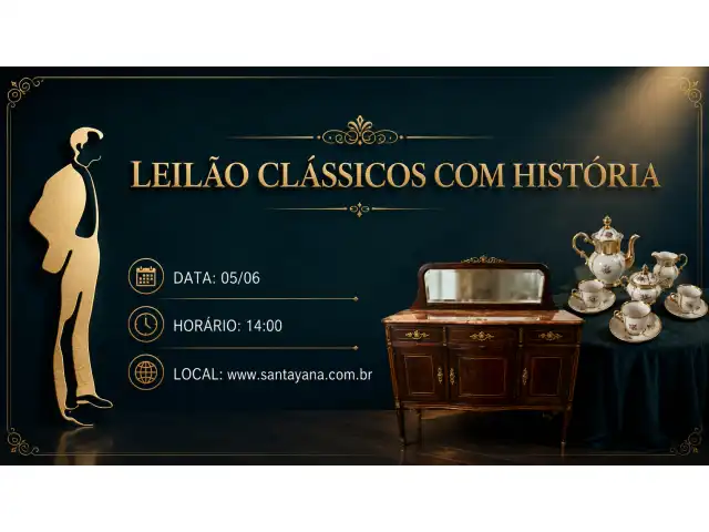 LEILÃO CLÁSSICOS COM HISTÓRIA