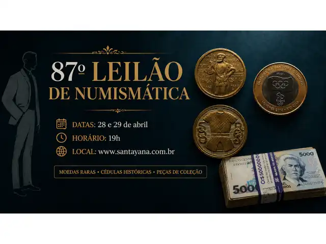 87º LEILÃO DE NUMISMÁTICA