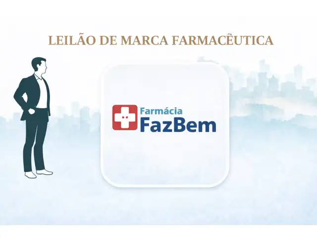 GRANDE LEILÃO DE MARCA FARMACÊUTICA