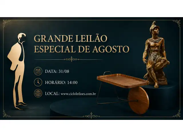 GRANDE LEILÃO ESPECIAL DE AGOSTO