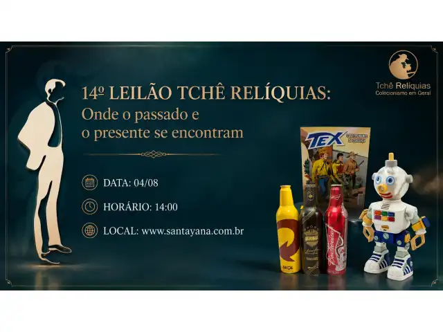 14º LEILÃO TCHÊ RELÍQUIAS: Onde o passado e o presente se encontram