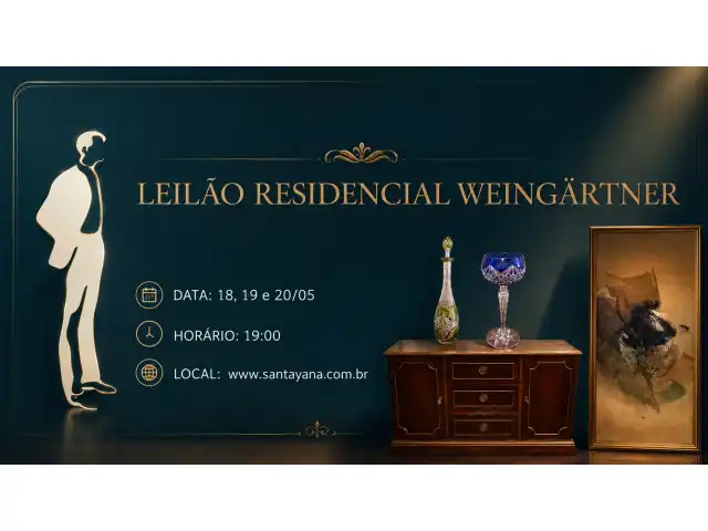 LEILÃO RESIDENCIAL WEINGÄRTNER