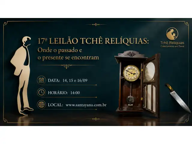 17º LEILÃO TCHÊ RELÍQUIAS: Onde o passado e o presente se encontram
