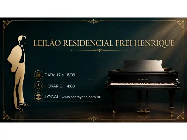 LEILÃO RESIDENCIAL FREI HENRIQUE