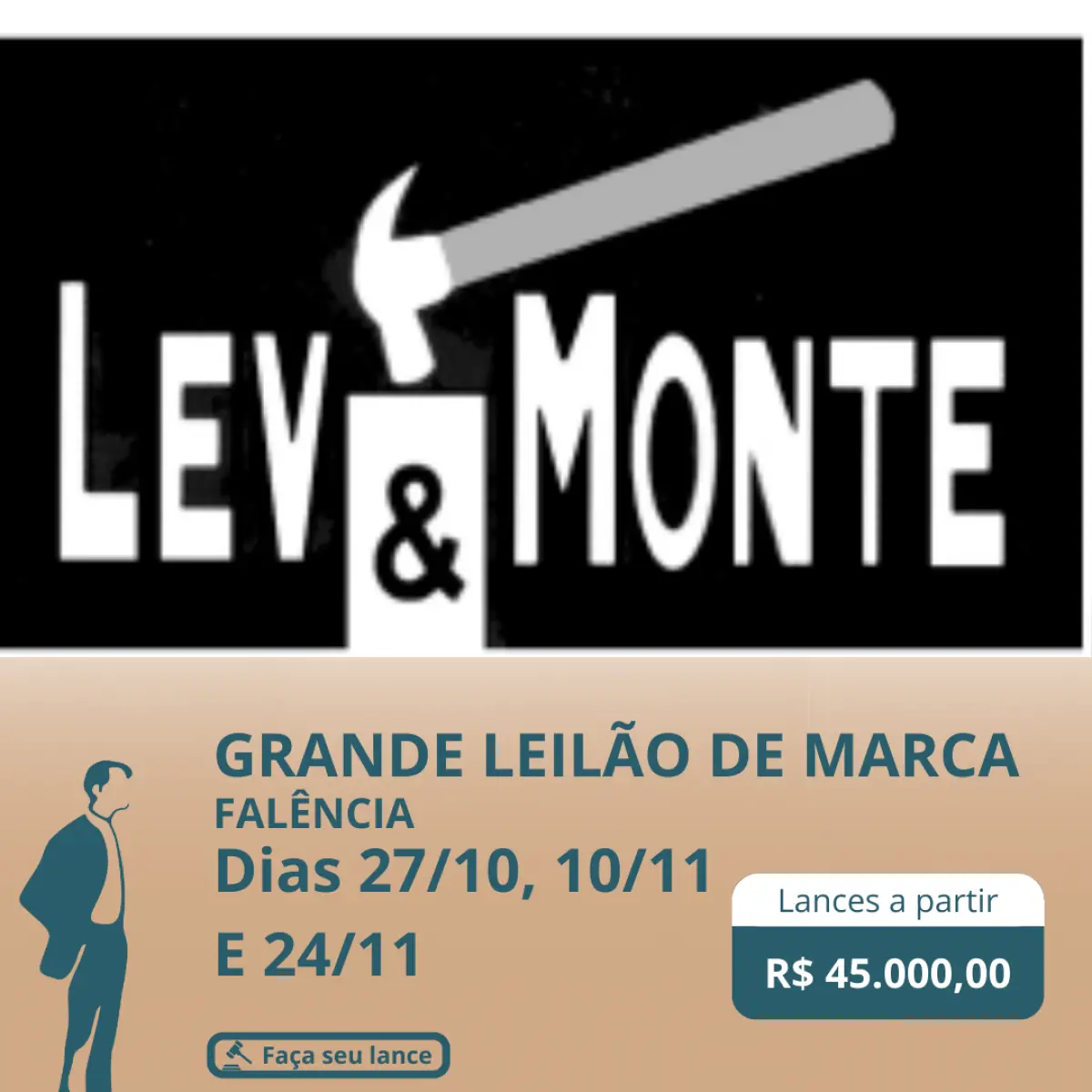 LOTE 001 - MARCAS VINCULADAS A LEV E MONTE