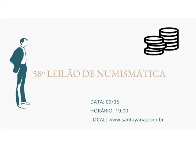 58º LEILÃO DE NUMISMÁTICA