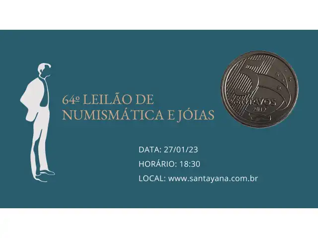 64º LEILÃO DE NUMISMÁTICA