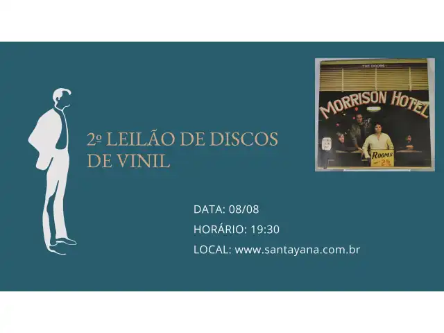 2º LEILÃO DE DISCOS DE VINIL