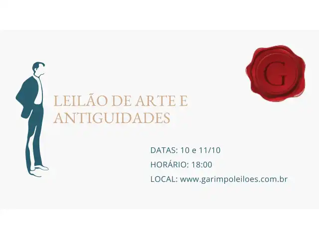 LEILÃO DE ARTE E ANTIGUIDADES