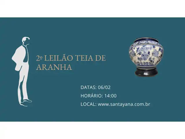 2º LEILÃO TEIA DE ARANHA
