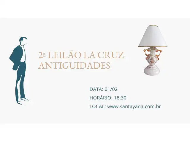 2º LEILÃO LA CRUZ ANTIGUIDADES