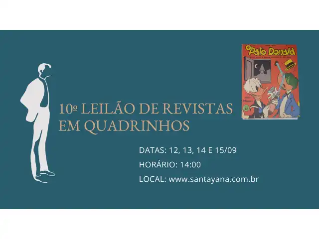 10º LEILÃO DE REVISTAS EM QUADRINHOS: EDIÇÃO ESPECIAL