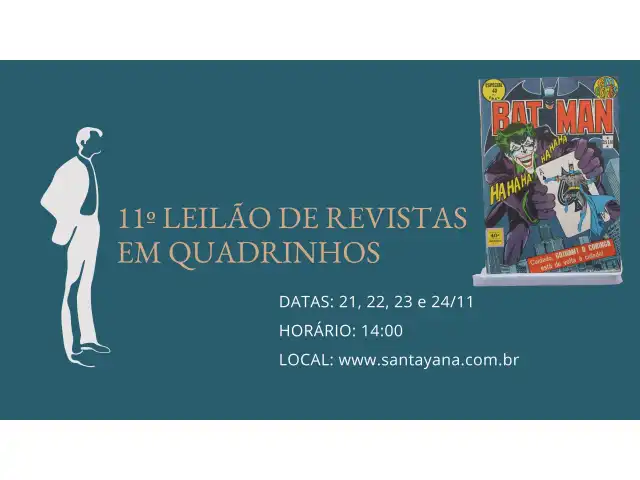 11º LEILÃO DE REVISTAS EM QUADRINHOS