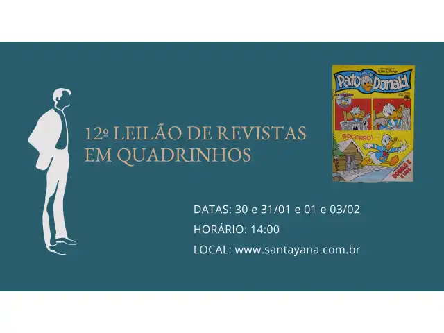 12º LEILÃO DE REVISTAS EM QUADRINHOS