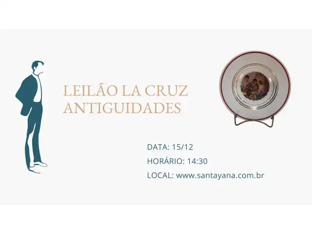 LEILÃO LA CRUZ ANTIGUIDADES
