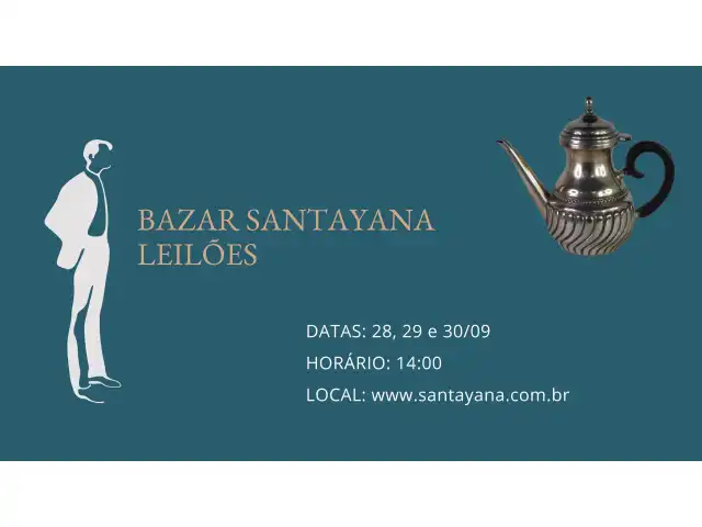 BAZAR SANTAYANA LEILÕES