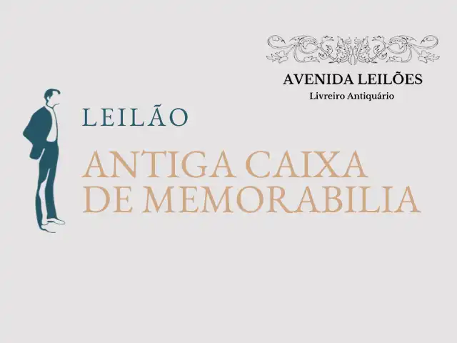 LEILÃO AVENIDA: A ANTIGA CAIXA DE MEMORABILIA