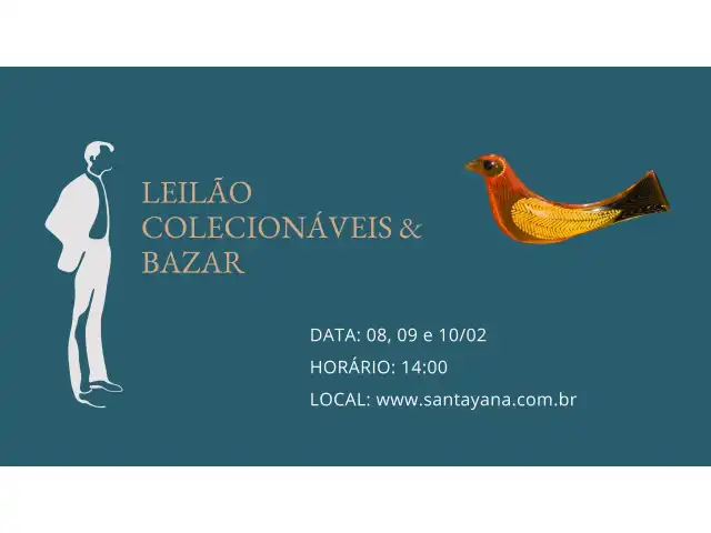 LEILÃO COLECIONÁVEIS & BAZAR