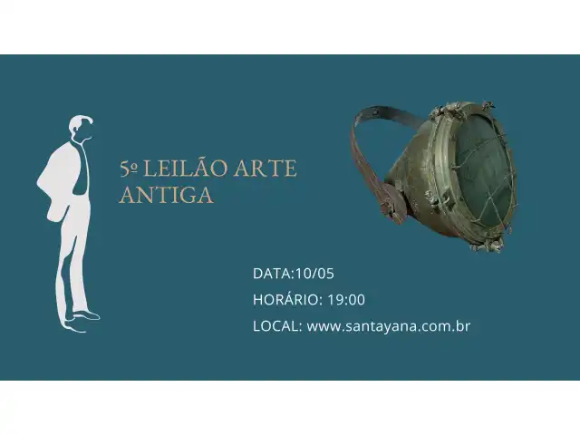 4° LEILÃO ARTE ANTIGA