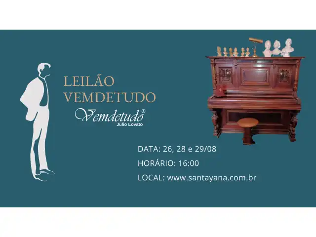 VEMDETUDO: LEILÃO DE OBRAS E ACERVO PESSOAL DA RENOMADA ARTISTA ÍTALO-BRASILEIRA MARIA DI GESU