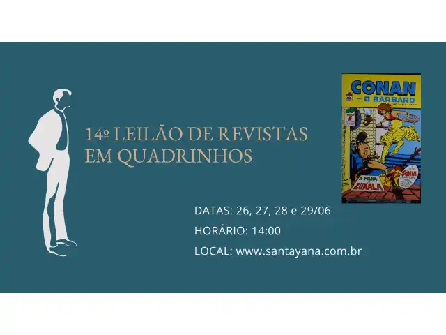 14º LEILÃO DE REVISTAS EM QUADRINHOS
