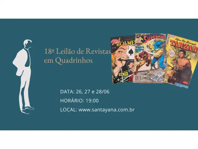 18º LEILÃO DE REVISTAS EM QUADRINHOS