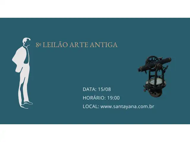8º LEILÃO ARTE ANTIGA