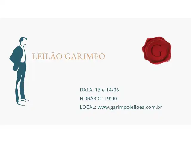LEILÃO GARIMPO - Arte e antiguidades