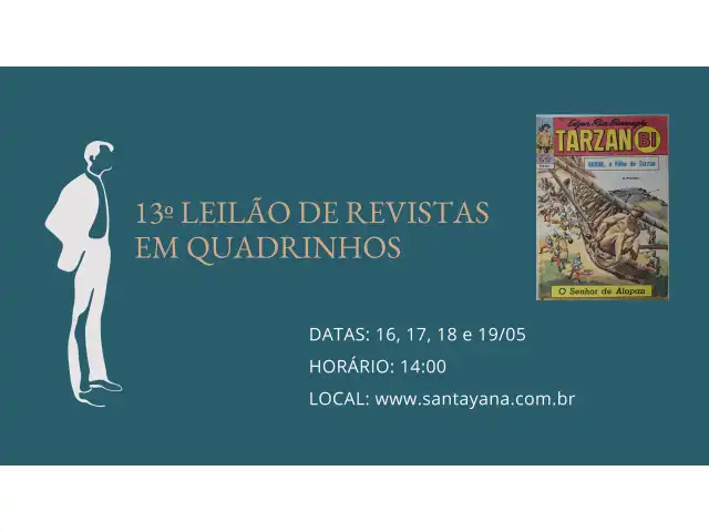 13º LEILÃO DE REVISTAS EM QUADRINHOS