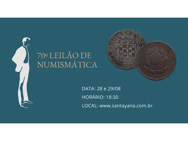 70º LEILÃO DE NUMISMÁTICA