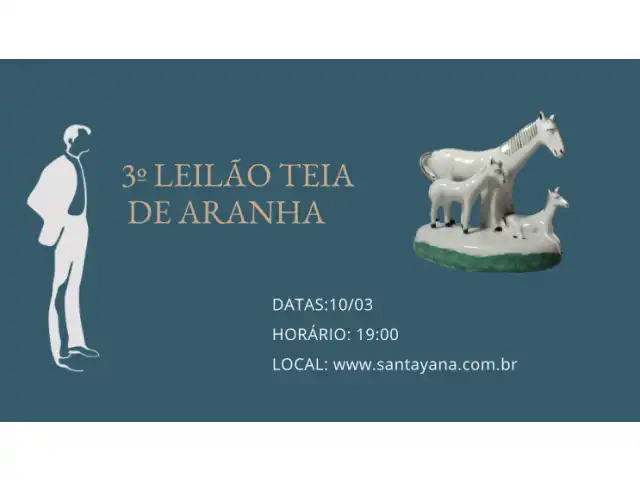 3°LEILÃO TEIA DE ARANHA
