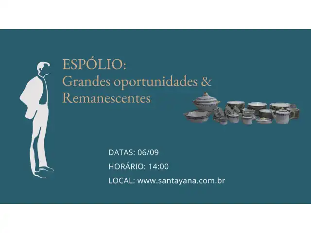 LEILÃO ESPÓLIO: GRANDES OPORTUNIDADES & REMANESCENTES