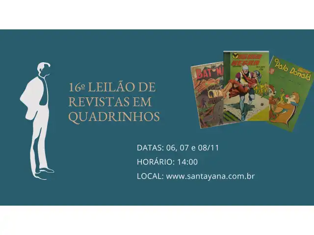 16º LEILÃO DE REVISTAS EM QUADRINHOS