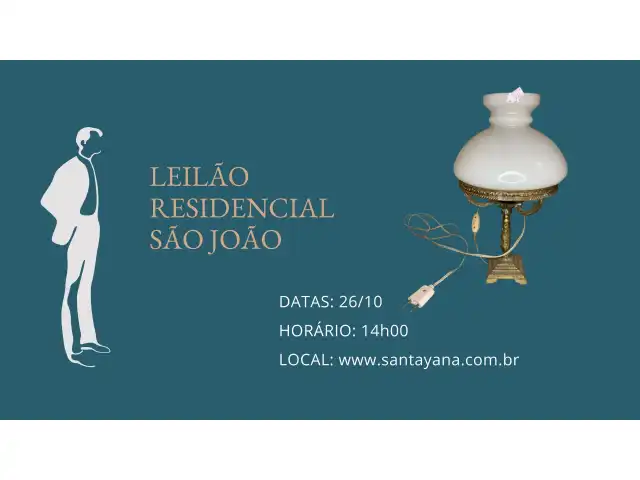 LEILÃO RESIDENCIAL SÃO JOÃO