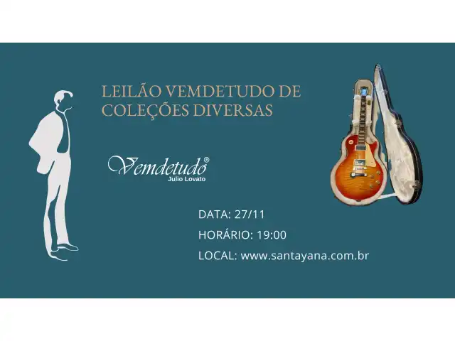 LEILÃO VEMDETUDO DE COLEÇÕES DIVERSAS