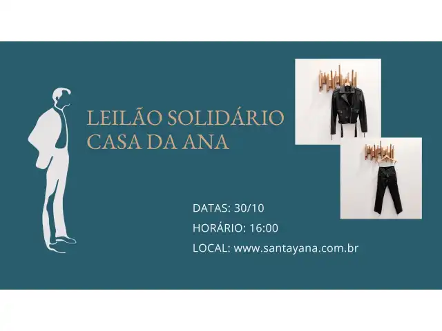 LEILÃO SOLIDÁRIO CASA DA ANA