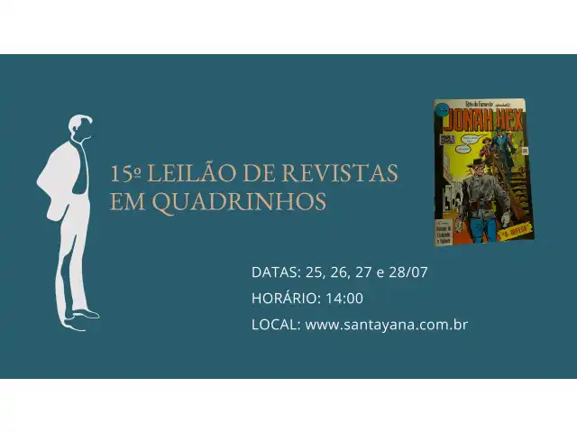 15º LEILÃO DE REVISTAS EM QUADRINHOS
