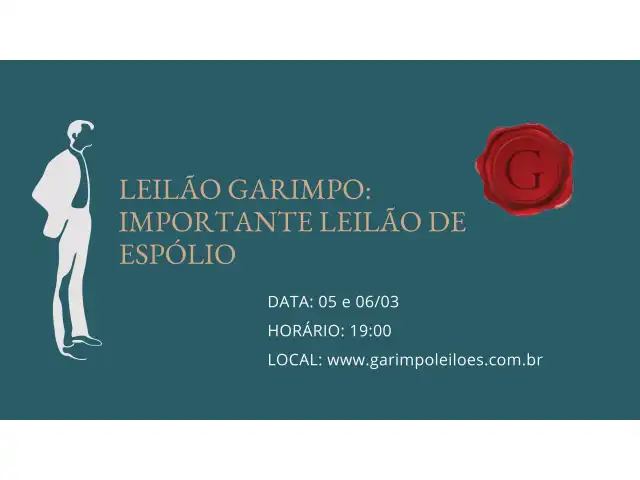 IMPORTANTE LEILÃO DE ESPÓLIO