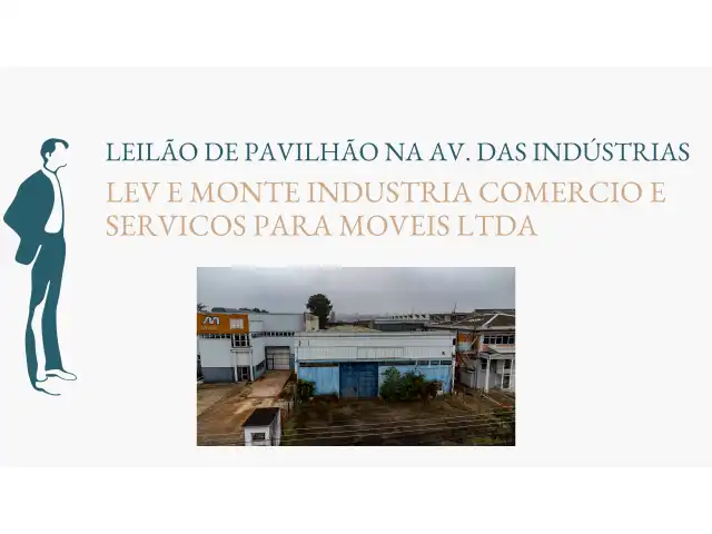 LEILÃO DE IMÓVEL | 4 MIL METROS² -  Avenida das Indústrias, N° 592