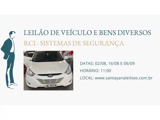 GRANDE LEILÃO FALIMENTAR | VEÍCULO E DIVERSOS