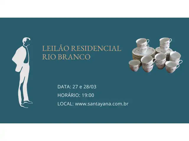 LEILÃO RESIDENCIAL RIO BRANCO